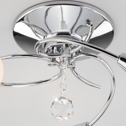 Потолочная люстра Eurosvet Virginia 30100/3 хром в Нижнем Новгороде фото 2