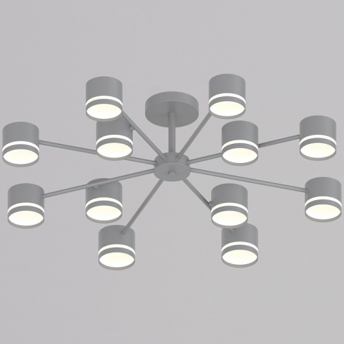 Люстра на штанге 89730-0.3-12 GX53 GREY в Нижнем Новгороде