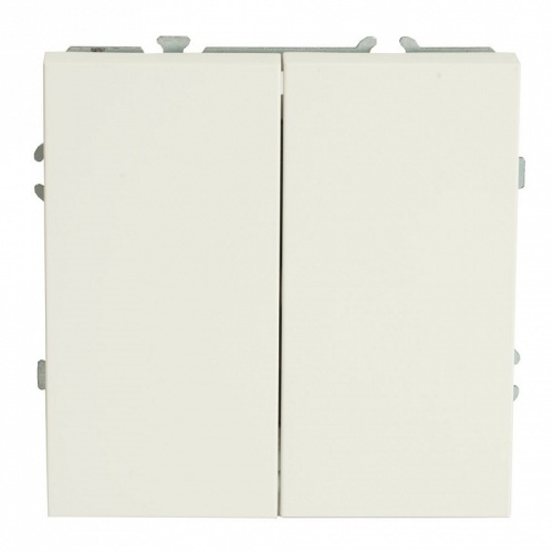 Выключатель двухклавишный без рамки Stekker Эмили 49866 в Нижнем Новгороде фото 3