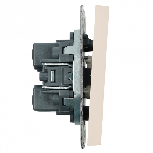 Переключатель двухклавишный без рамки Stekker Эмили 49895 в Нижнем Новгороде фото 3