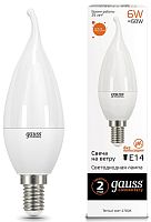 Лампа светодиодная Gauss Led Elementary Candle Tailed E14 6Вт 3000K 34116 в Нижнем Новгороде