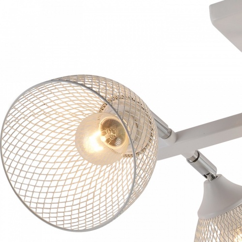 Люстра на штанге 01568-3.3-04 WH+CR в Нижнем Новгороде фото 5