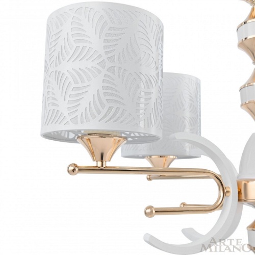 Подвесная люстра Arte Milano Florentia-2097 302097/8 Wh/Gd в Нижнем Новгороде фото 7