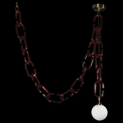 Подвесной светильник Loft it Chain 10128C Red в Радужном фото 3