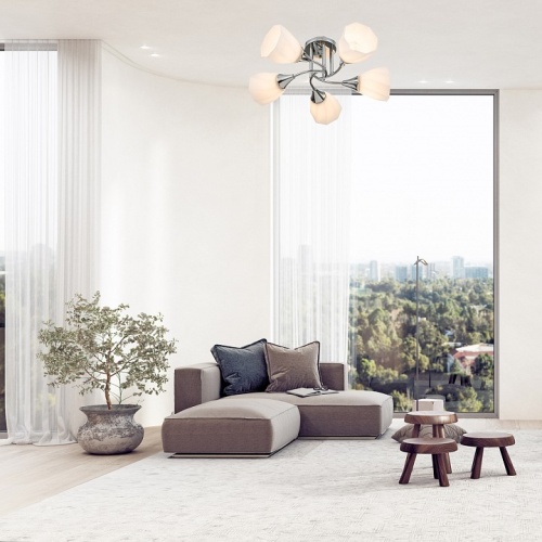 Потолочная люстра Escada Camellia 664/5P в Нижнем Новгороде фото 4