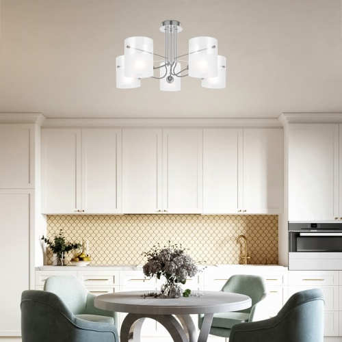 Люстра на штанге Freya Ampera FR2023PL-05CH в Нижнем Новгороде фото 13