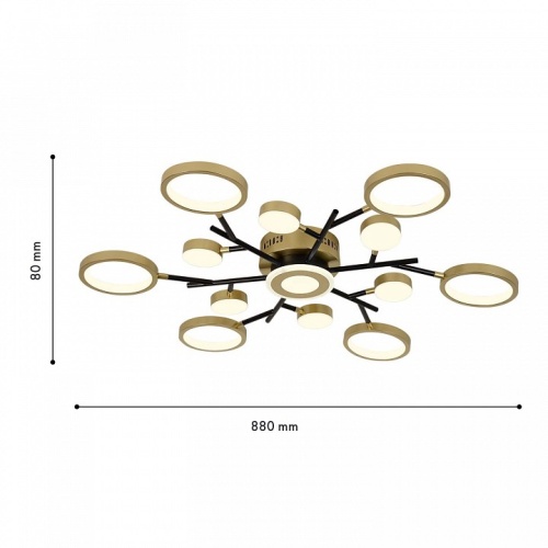 Потолочная люстра F-promo Hybrid 4686-13C в Нижнем Новгороде фото 3