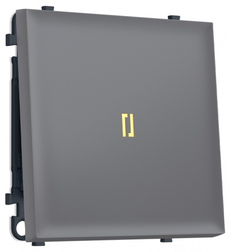 Выключатель одноклавишный с подсветкой без рамки Ambrella Volt MS MS862010 в Нижнем Новгороде