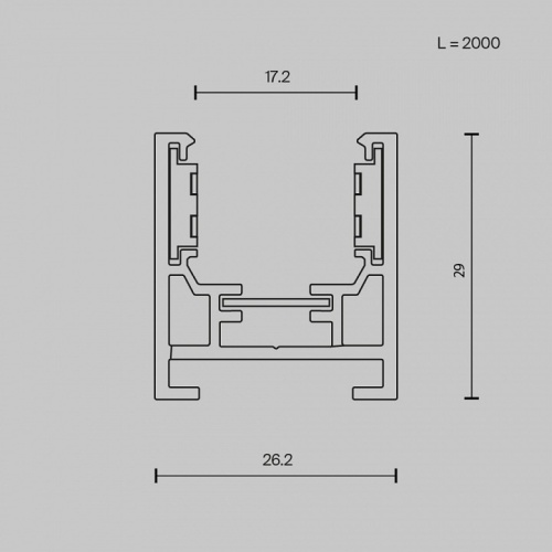 Трек накладной Maytoni Busbar trunkings Exility TRXM034-412W в Похвистнево фото 6