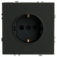 Розетка с заземлением и со шторкой, без рамки Stekker Эмили 49854 в Нижнем Новгороде