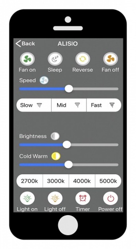 Светильник с вентилятором Mantra (люстры-вентиляторы) Nature 7808 в Нижнем Новгороде фото 5