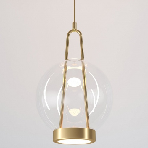 Подвесной светильник Eurosvet Frasco 50267/1 LED латунь в Нижнем Новгороде