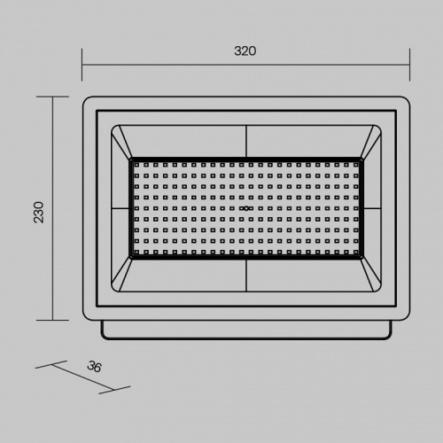 Настенно-потолочный прожектор Maytoni Flood FL001-L150B4K в Белово фото 2