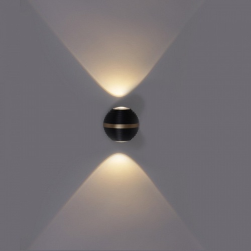 Накладной светильник 86828-9.2-002TLF LED2*3W BK в Нижнем Новгороде фото 2