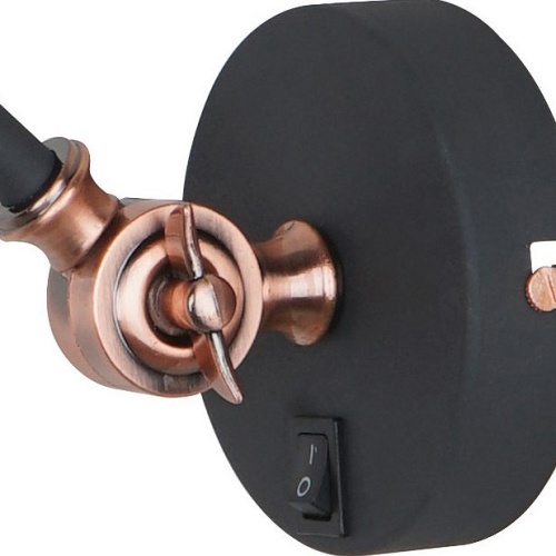 Бра Arte Lamp Braccio A2054AP-1BK в Нижнем Новгороде фото 2