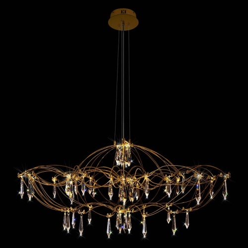 Подвесная люстра Loft it Mira 10586/900 Gold Asfour в Нижнем Новгороде фото 6