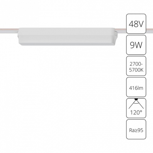Накладной светильник Arte Lamp Rapid A2953PL-1WH в Заречном фото 2