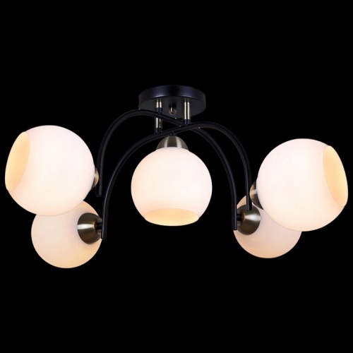 Потолочная люстра ILLUMICO  IL0250-5CSQ-79 BK AB в Нижнем Новгороде фото 4