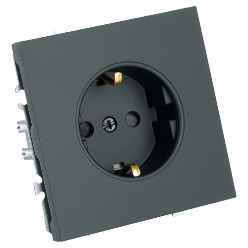 Розетка с заземлением и со шторкой, без рамки Stekker Эмили 50251 в Нижнем Новгороде фото 2