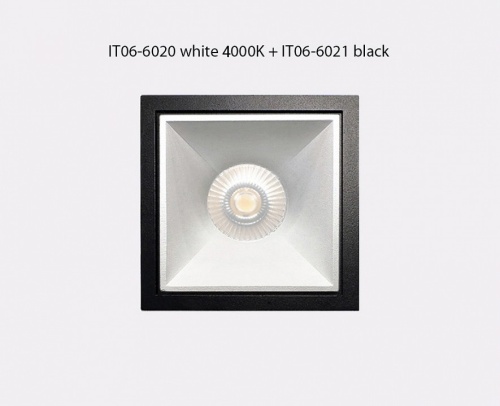 Встраиваемый светильник Italline IT06-6020 IT06-6020 white 4000K + IT06-6021 white в Яранске фото 2