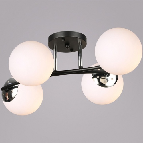 Потолочная люстра 02318-0.3-04 BK+CH в Нижнем Новгороде