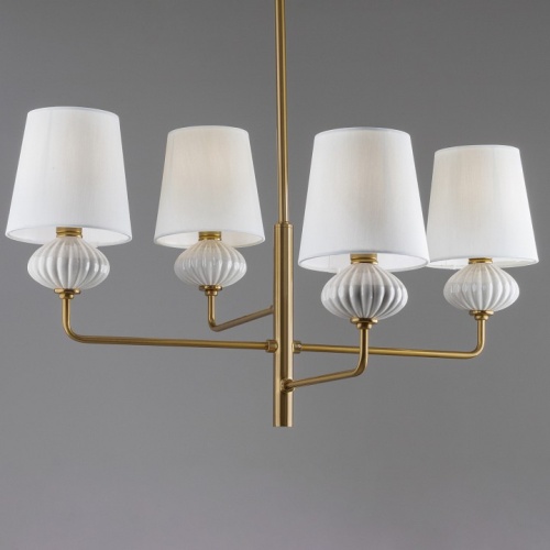 Люстра на штанге Freya Ceramics FR2029PL-04BS в Нижнем Новгороде фото 6