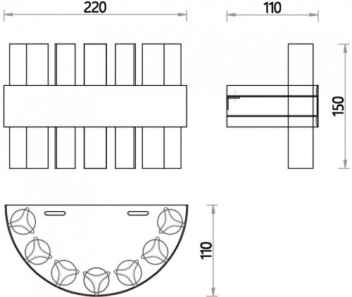 Накладной светильник Favourite Placerat 4012-1W в Белово фото 4