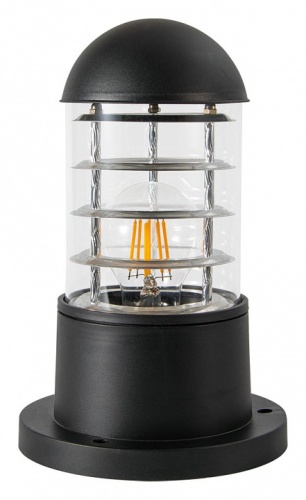 Наземный низкий светильник Arte Lamp Coppia A5217FN-1BK в Кораблино