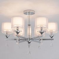 Люстра на штанге ILLUMICO  IL1354-6CPA-29 CR Romei в Нижнем Новгороде
