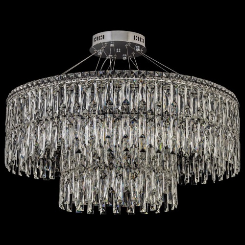 Подвесная люстра Arti Lampadari Ovindoli Nickel Ovindoli L 1.5.80+40.100 N в Нижнем Новгороде фото 4