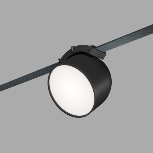 DK5542-BK Поворотный светильник для трека-ремня Belty, серия Spot, со светодиодом, D100*H107мм, 48V DC, 12W, RA90, 120°, 4000K, IP20, черный, алюминий в Улан-Удэ фото 7