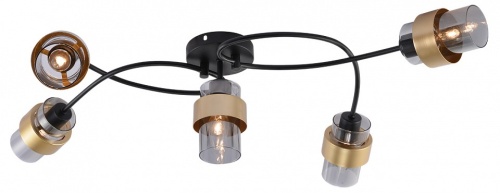 Потолочная люстра Escada 1139 1139/5P Black/Gold в Нижнем Новгороде фото 2