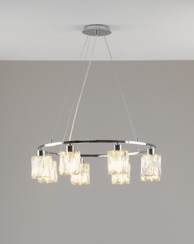 Подвесная люстра Moderli Prismique V11708-8P в Нижнем Новгороде фото 5