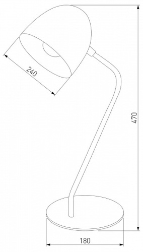 Настольная лампа офисная TK Lighting Soho 5036 Soho Black в Нижнем Новгороде фото 2