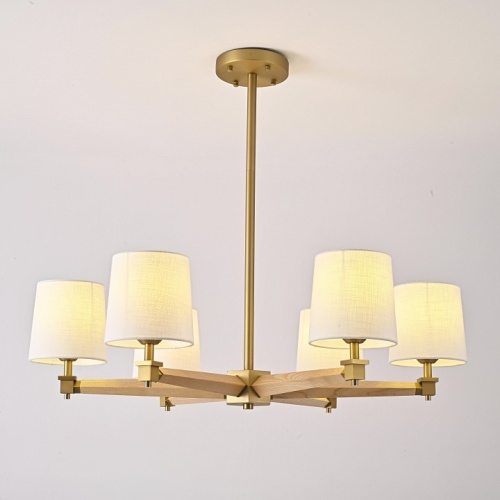 Люстра на штанге Imperiumloft Jorgenson White/Light wood STAVRA01 в Нижнем Новгороде фото 10