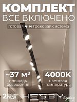 Комплект трековый Hesby Lighting Skylite №13 HSBL_kompl_S013_VI4B4K в Нижнем Новгороде
