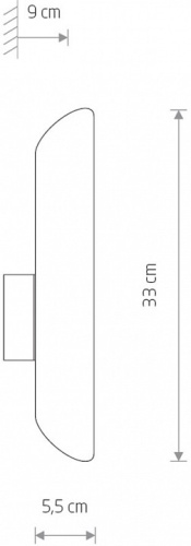 Бра Nowodvorski Eye wall cut 7994 в Нижнем Новгороде фото 2