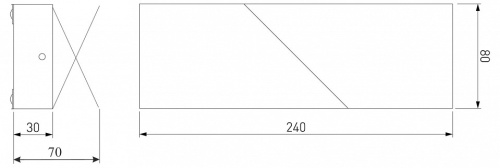 Накладной светильник Elektrostandard Snip a055428 в Нижнем Новгороде фото 3