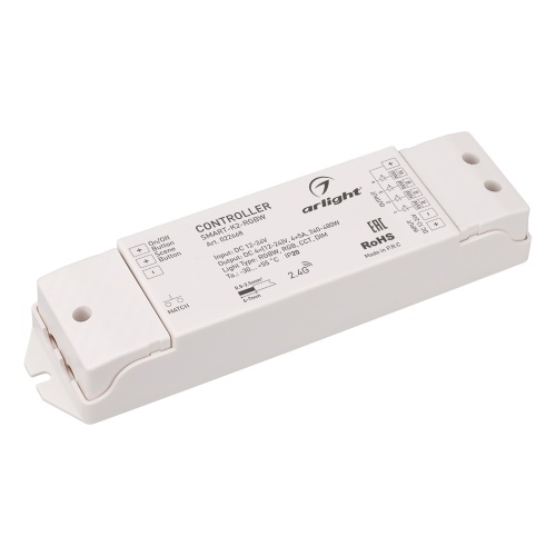 Контроллер SMART-K2-RGBW (12-24V, 4x5A, 2.4G) (Arlight, IP20 Пластик, 5 лет) в Нытве