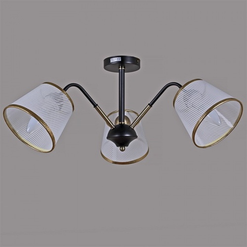 Люстра на штанге ILLUMICO  IL0344-3CSQ-79 BK AB в Нижнем Новгороде