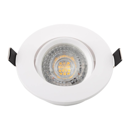 DK3020-WH Встраиваемый светильник, IP 20, 10 Вт, GU5.3, LED, белый, пластик в Звенигороде фото 7