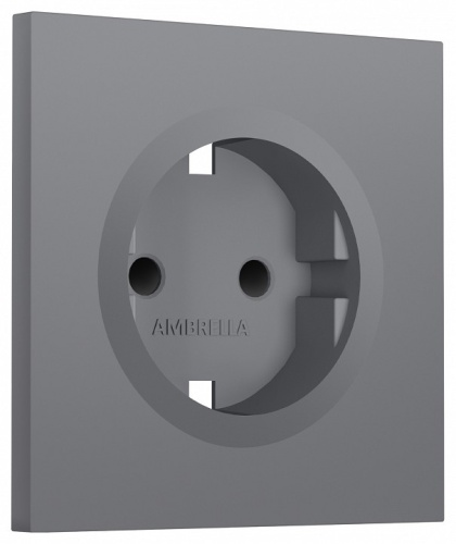 Накладка для розетки с заземлением и со шторками Ambrella Volt SIGMA SP8670 в Нижнем Новгороде