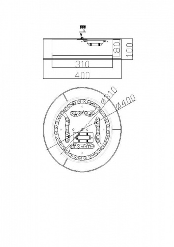 Накладной светильник Freya Zoticus FR6005CL-L36G в Карачеве фото 3