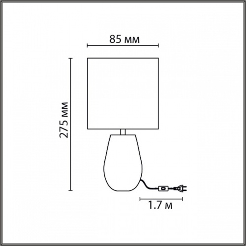 Настольная лампа декоративная Lumion Akivi 8150/1Т в Нижнем Новгороде фото 6