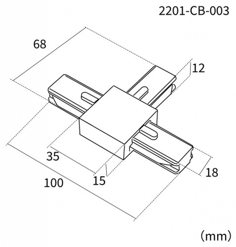 Соединитель T-образный для треков Favourite Practica 2201-CB-003 в Нижнем Новгороде фото 2