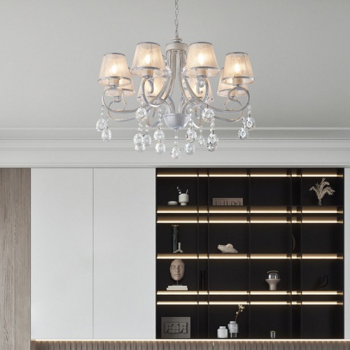 Люстра на штанге Arte Milano Amalfi-7146 337146/8 WT+SL в Нижнем Новгороде фото 5