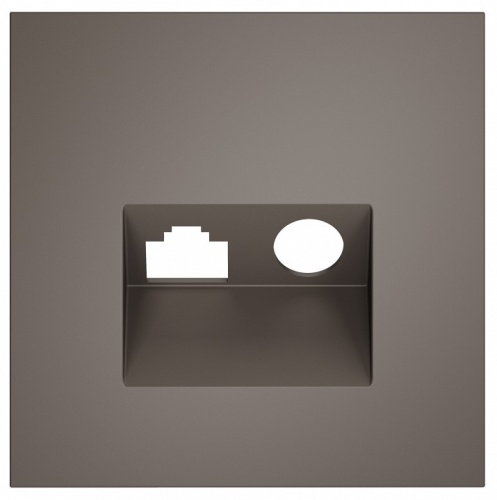 Накладка для ТВ-розетки и RJ-11 или RJ-45 Voltum S70 VLS002714 в Нижнем Новгороде