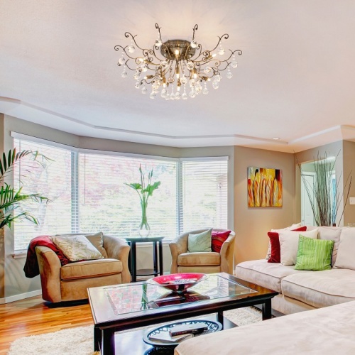 Потолочная люстра Eurosvet Vita 10042/12 античная бронза/прозрачный хрусталь в Нижнем Новгороде фото 2