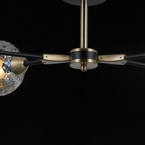 Люстра на штанге ILLUMICO  IL0253-4CSQ-79 BK AB в Нижнем Новгороде фото 2