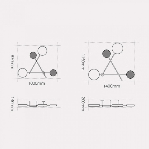 Накладной светильник Imperiumloft Iride DOTS-201 в Нижнем Новгороде фото 2